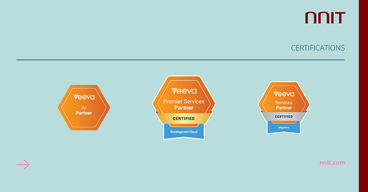 NNIT Veeva certifications