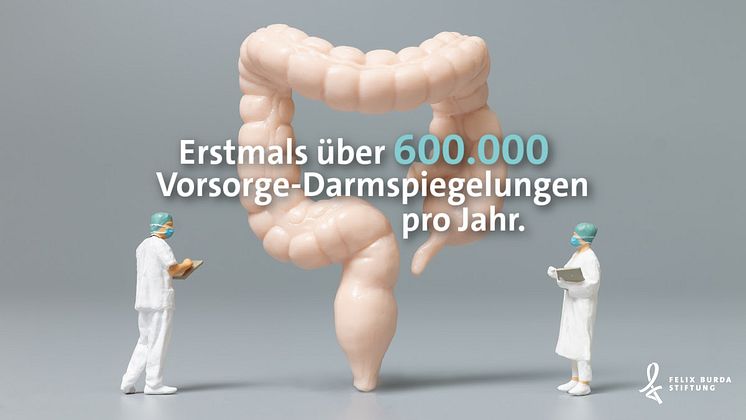 Rekord: Über 600.000 Vorsorgedarmspiegelungen