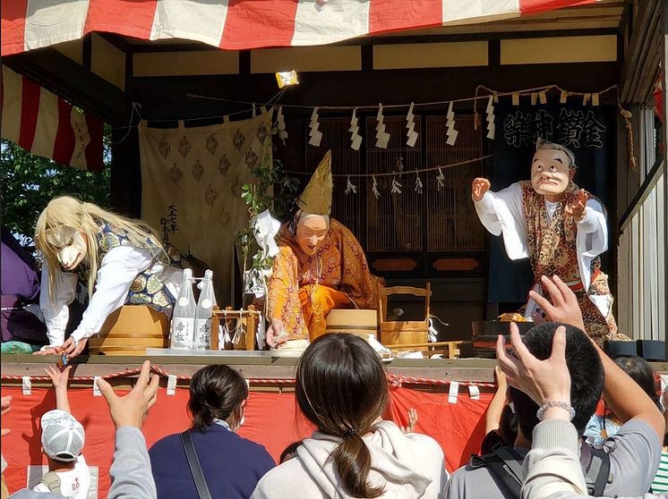 Yotsuyama Shrine Festival  in Ogawamachi