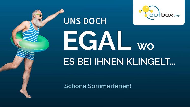 Outbox AG wünscht eine schöne und erholsame Sommerzeit﻿ 
