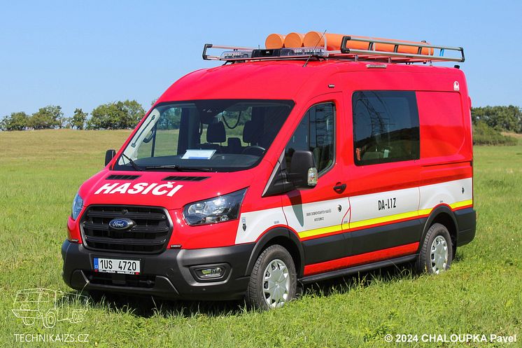 Hasičský Ford Transit