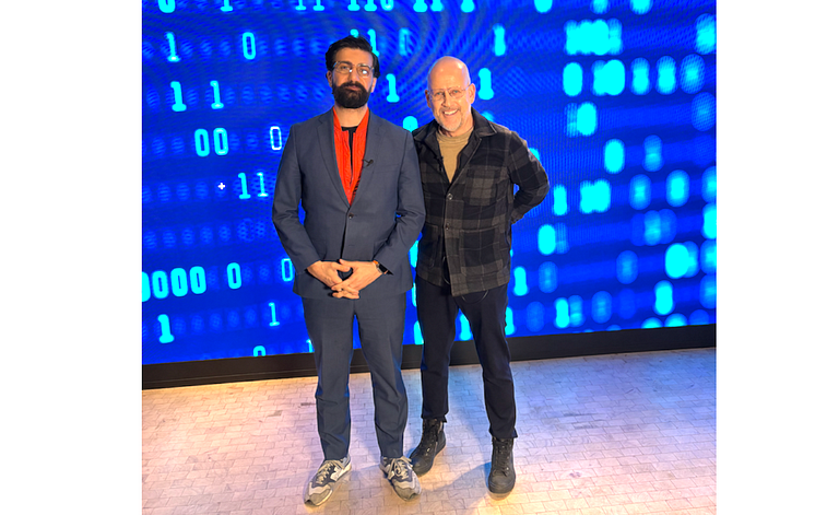 Alex Baker, retailstrateg och Christian Bönnelyche, BizLab 