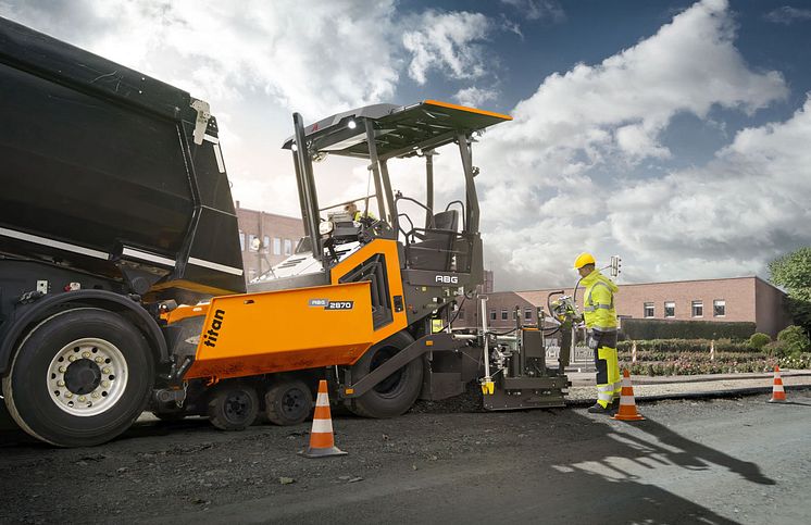 ABG 2870 Titan asfaltläggare från Ammann Group