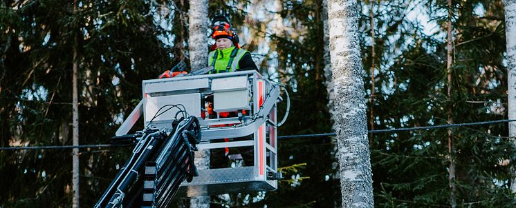 Dala Energi optimerar processen med Metria Markkoll