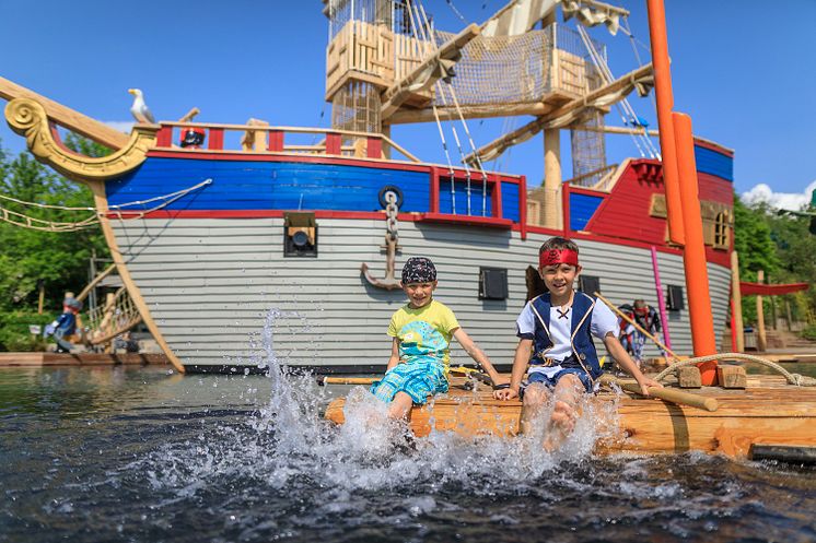 Piratenschiff im PLAYMOBIL-FunPark