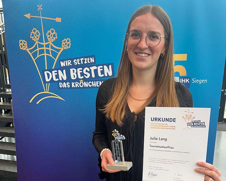 Julia Lang IHK-Beste NRWs