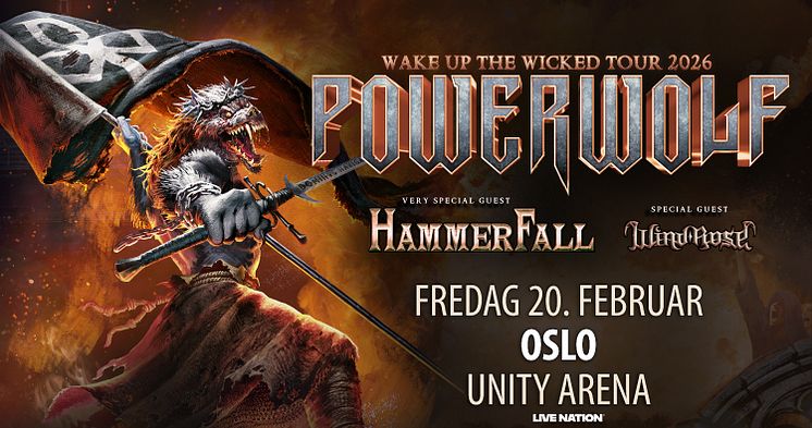 Artworket til Powerwolf.