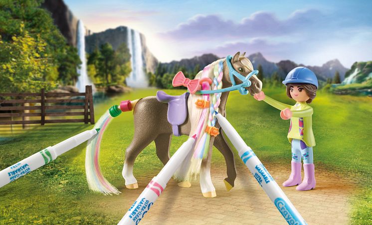 Kreativset mit Pferd und Stiften (71640) von PLAYMOBIL