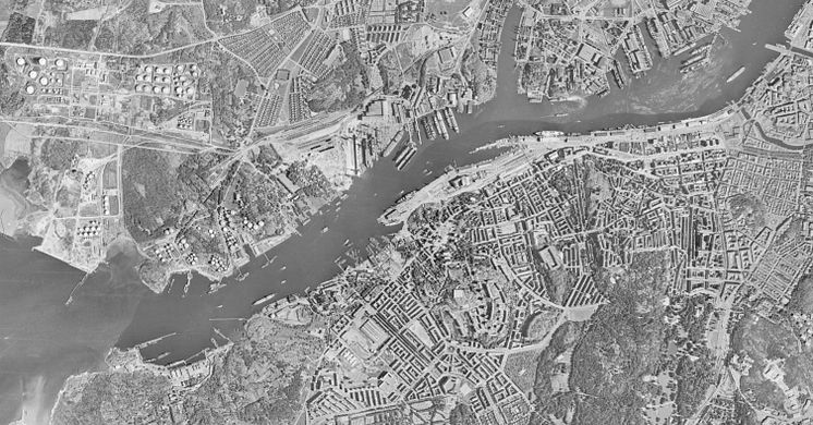 Metria Historiska ortofoto