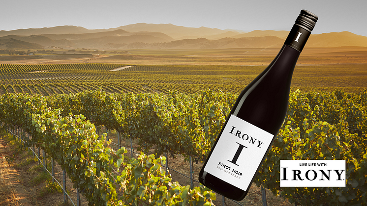 Nyhet Irony Pinot Noir 2023 i ny design