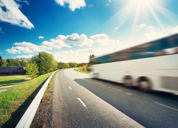Buss på väg