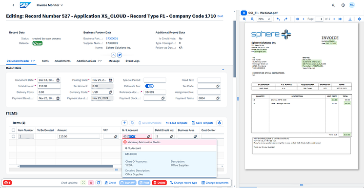 Validation in Invoice Monitor_Automatic recognition of invoice data and transfer to Invoice Monitor_Accounting data marked as mandatory fields.png