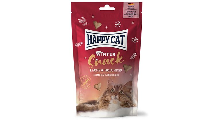 Happy Cat Winter Snack Lachs und Holunder ©Happy Cat.jpg