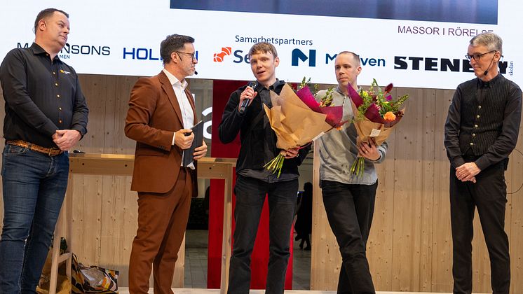 Nya ögon på trä vanns 2024 av Simon Viklund och Tore Lagerquist kommer från Chalmers tekniska högskola (CTH) i Göteborg