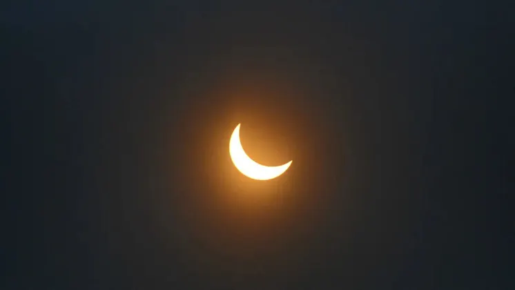 Partielle Sonnenfinsternis über den USA 