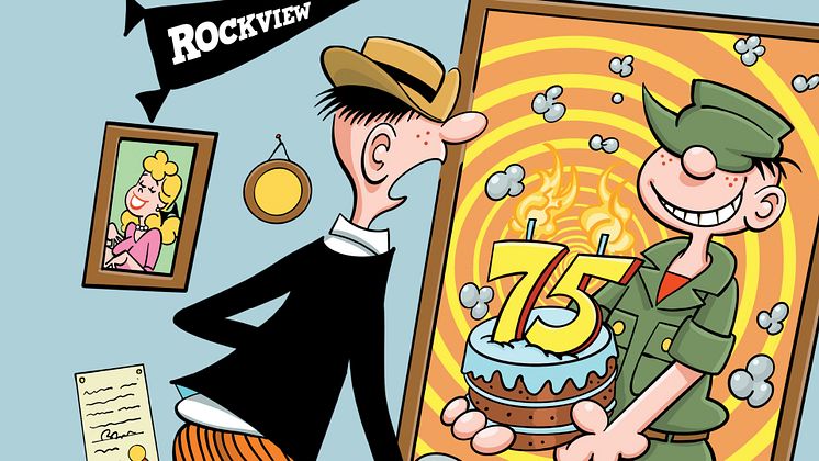 Bild från jubileumsalbumet Knasen - 75 år.