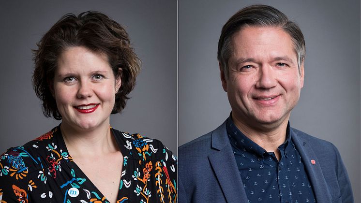Jenny Landernäs (M), Kenneth Östberg (S), Region Västmanland. Pressbild..jpg