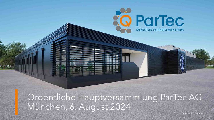 Annual General Meeting of ParTec AG 2024