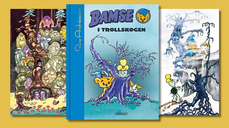 Omslag till Bamse i Trollskogen 2025