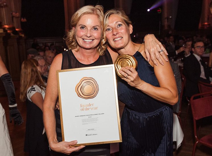Marie Lindqvist & Jenny Helldén, Gold Winners Founder of the Year Medium Size Companies 2.jpg
