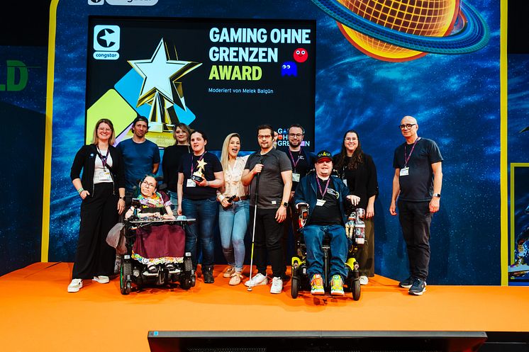 congstar und Gaming ohne Grenzen auf der gamescom 2024