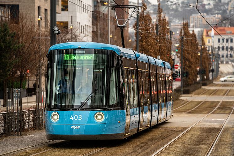 Ny trikk til Oslo SL18_Foto Sporveien