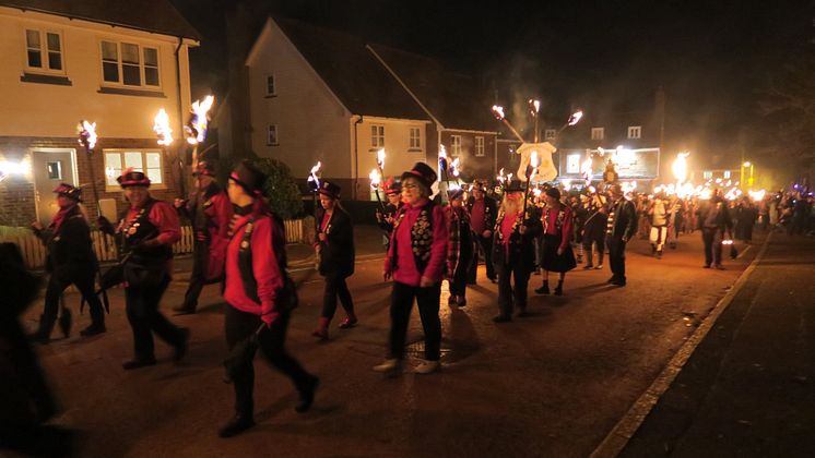 Rye Bonfire - picture credit Rye Bonfire Society