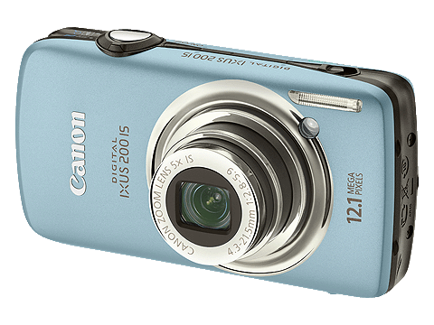 Canon IXUS 200 IS blå