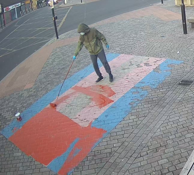 Image released as investigation into Newham Pride flag vandalism continues