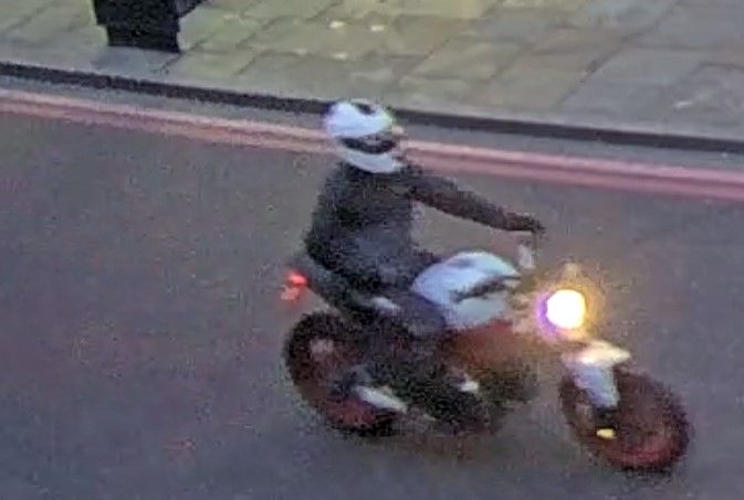Detectives release images of motorcyclist sought in connection with Dalston shooting