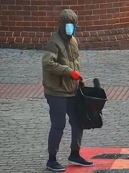Appeal to trace suspect after painted Pride flags vandalised