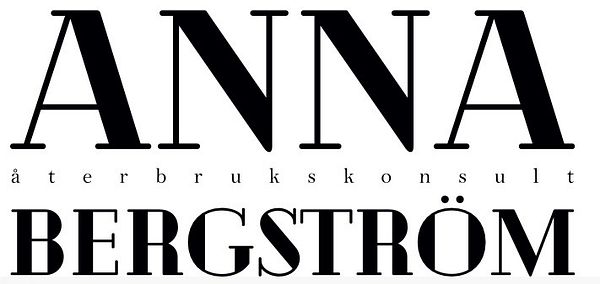 Anna Bergström: Återbrukskonsult