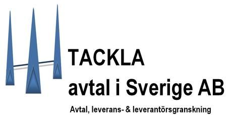 TACKLA avtal i Sverige AB