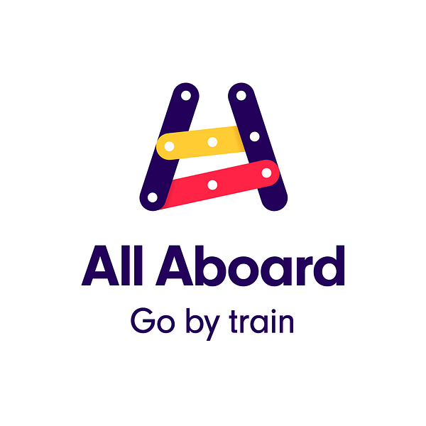All Aboard - Go by train.