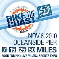 Bike the Coast - Taste the Coast Nov 6
