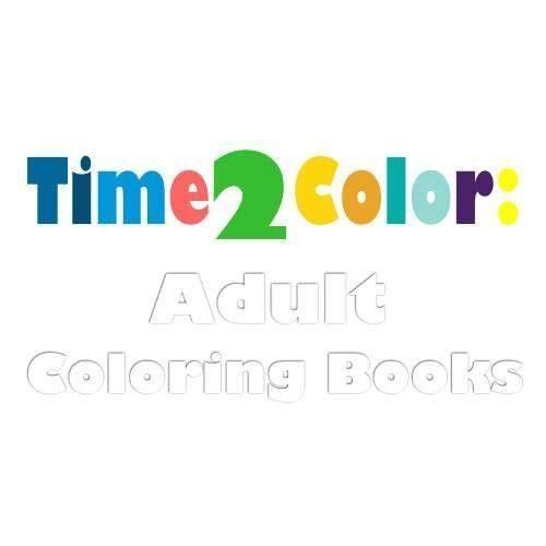 Time2Color Adult Coloring Books