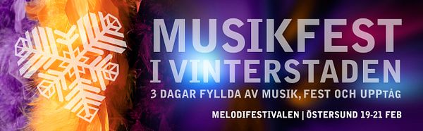 Melodifestivalen Östersund - Musikfest i Vinterstaden