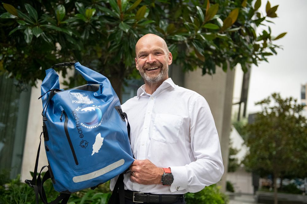 Monty and the Big Blue Bag