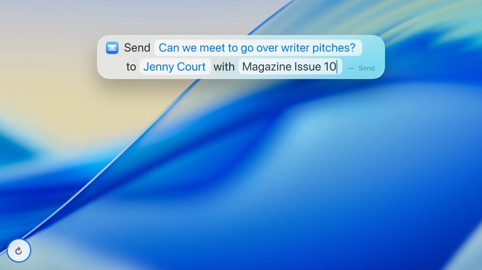 macOS 26 Tahoe Spotlight Funktion