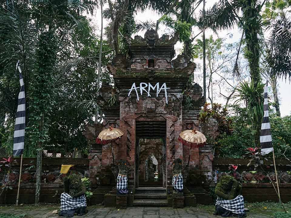 The entrance to ARMA Museum in Ubud