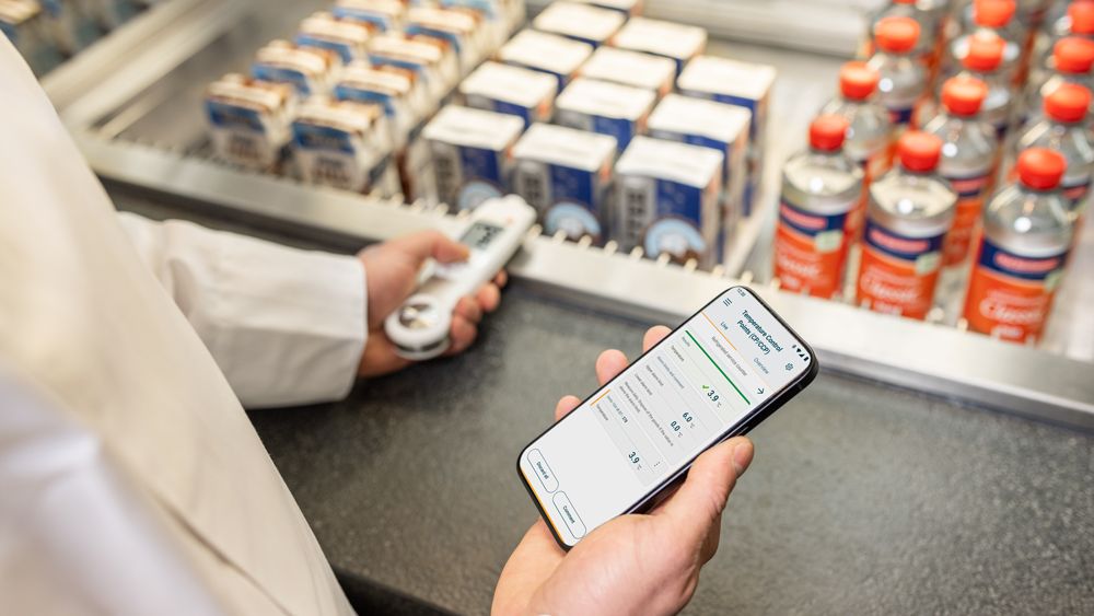 testo 104-IR BT – IR/instickstermometer med app-anslutning