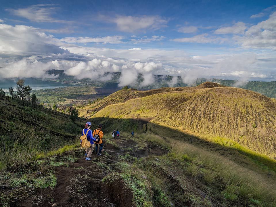 Hiking the Mount Batur in Bali