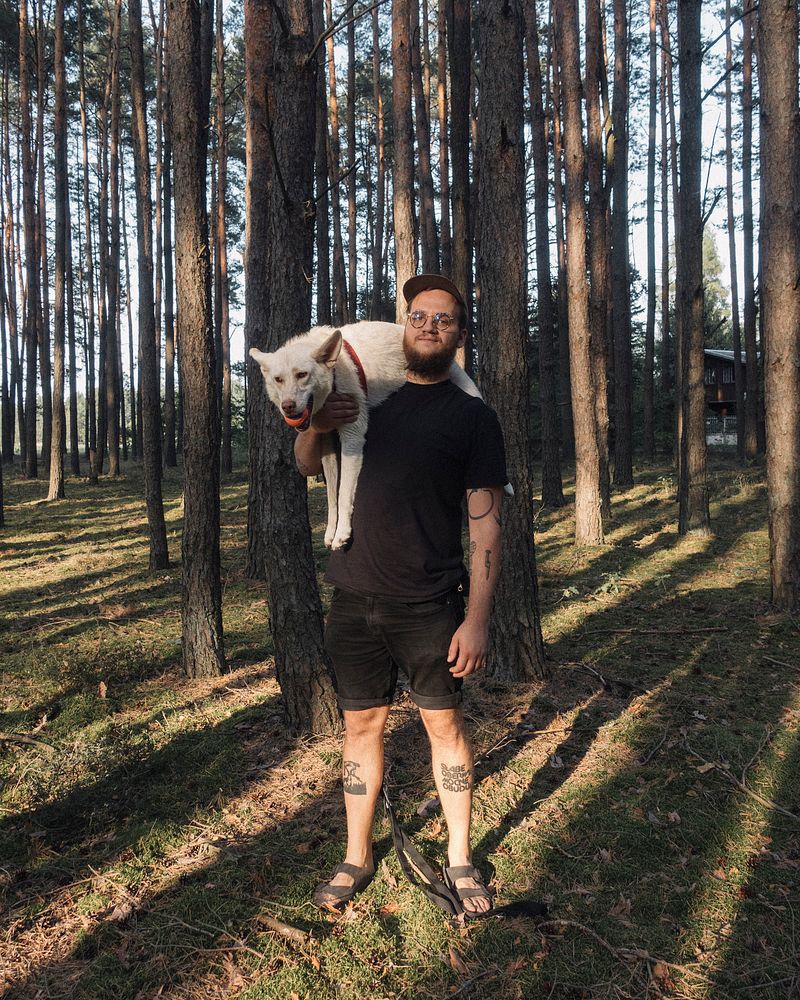 Paweł Starzec. Porträtt av Martyna Wyrzykowska