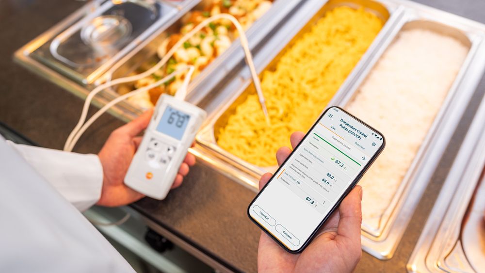 testo 110 Food – livsmedelstermometer med app-anslutning