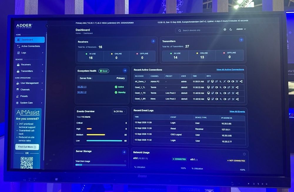 AIM 6 Demonstration at IBC 2026