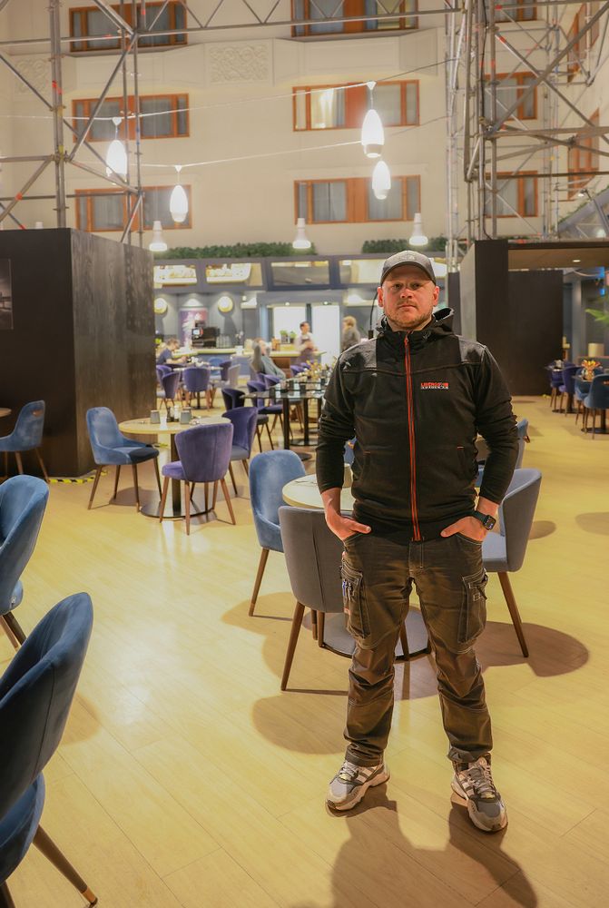 Nicklas Ekwall, Libergs projektchef.