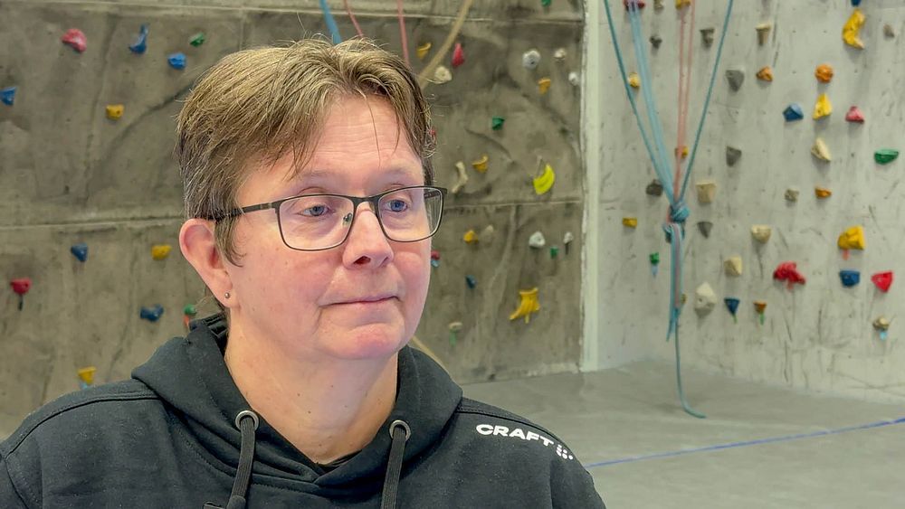 Sussi Karlkvist, styrelseledamot i Bergslagens Klättersällskap