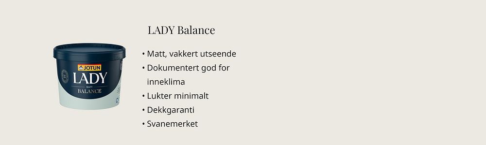 LADY Balance