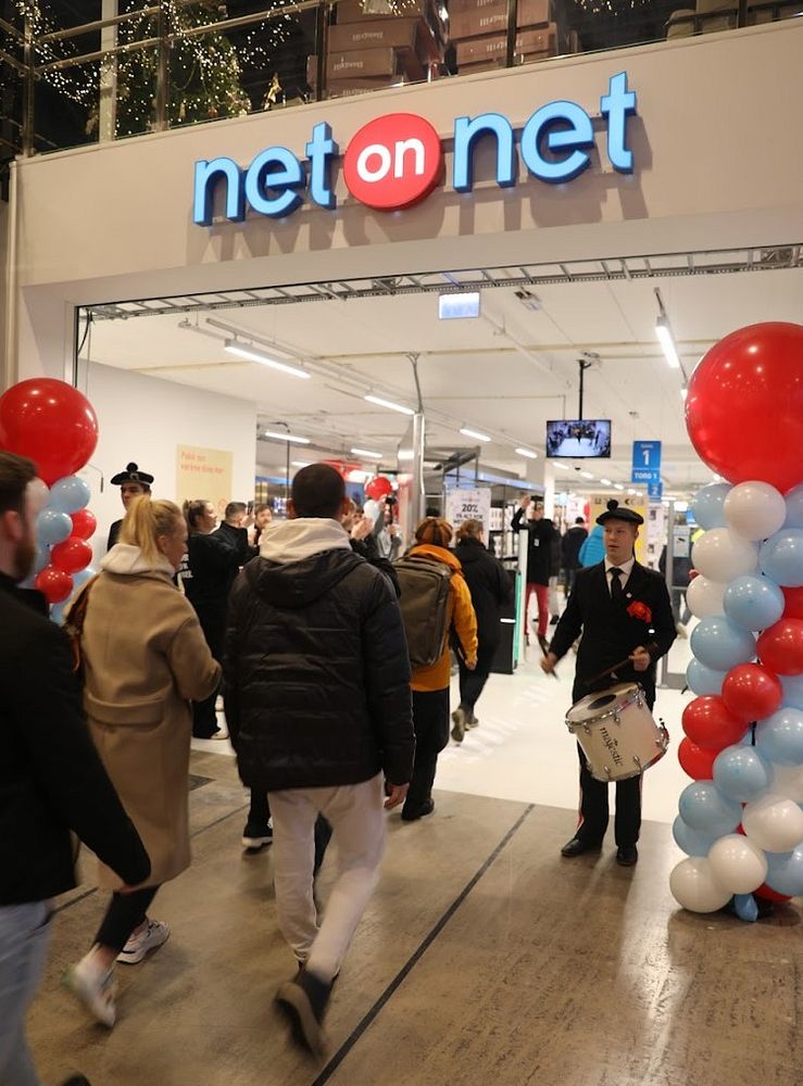 NetOnNet öppnar sin största och första butik i Bergen
