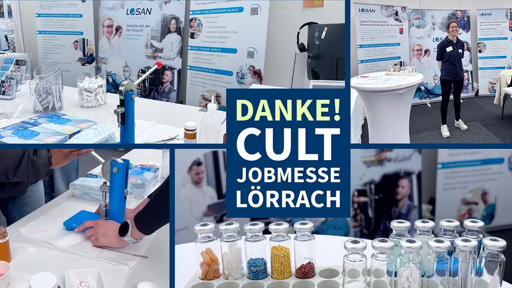 Losan Pharma nimmt an Jobmessen teil